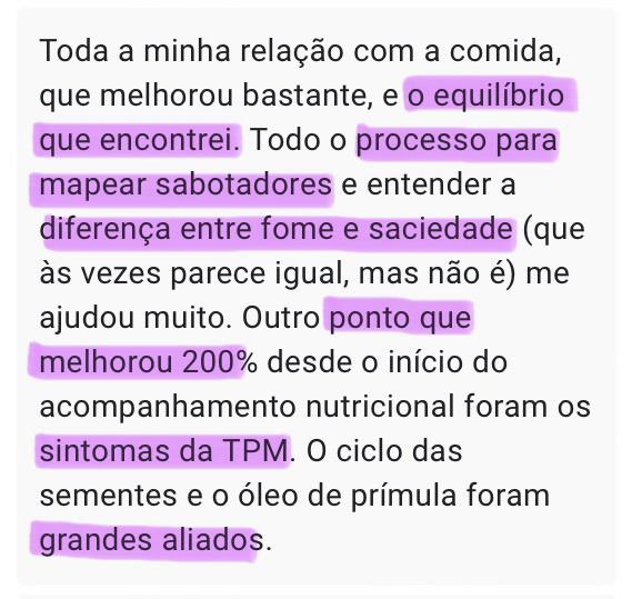 Nutrição melhora os sintomas da TPM